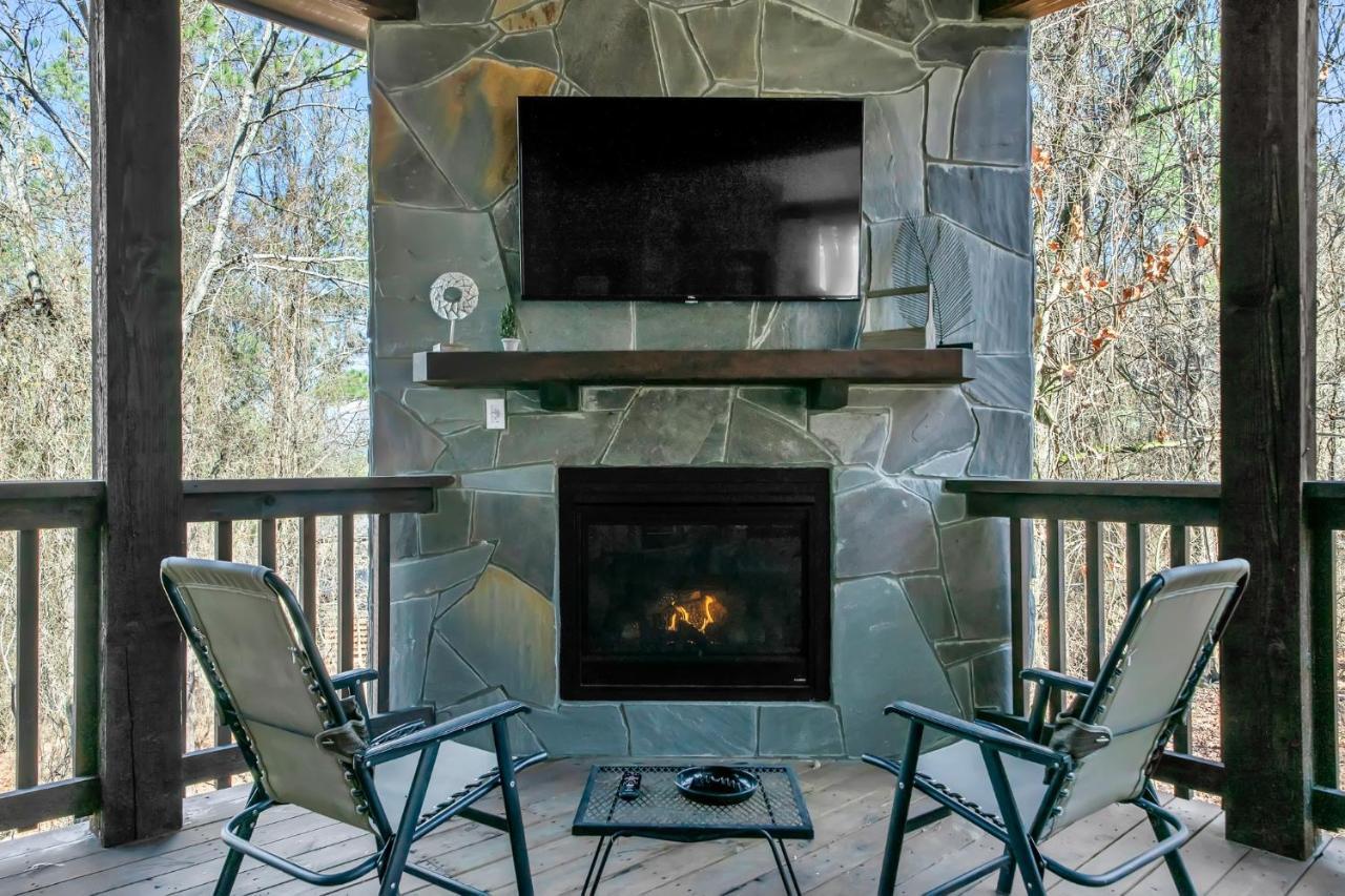 Merlot Mountain - Heated Spa Pool And Hot Tub! Cabin Broken Bow Luaran gambar
