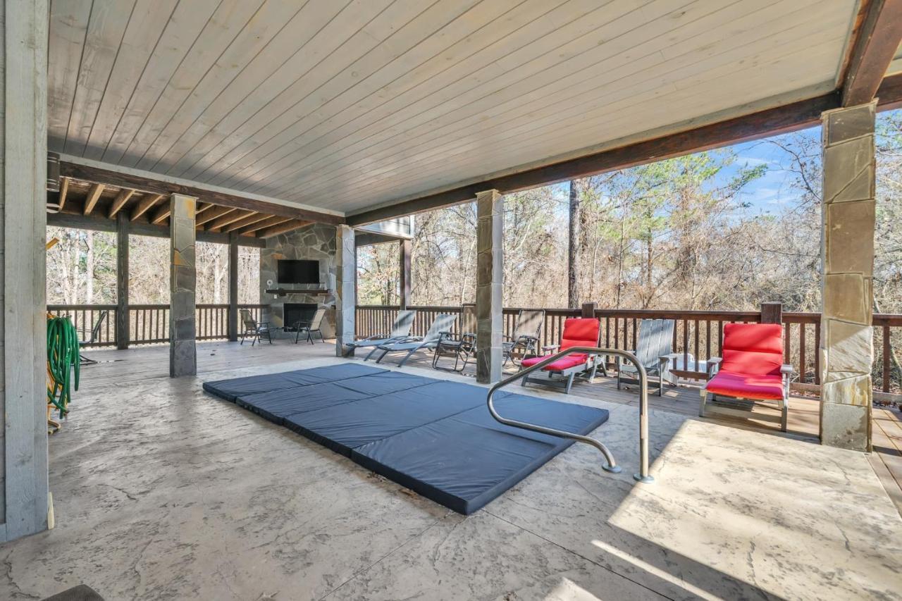 Merlot Mountain - Heated Spa Pool And Hot Tub! Cabin Broken Bow Luaran gambar