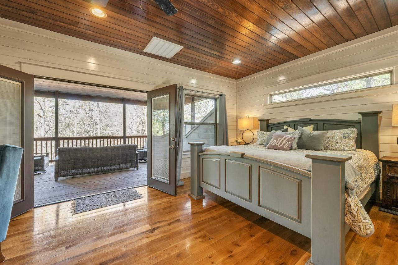 Merlot Mountain - Heated Spa Pool And Hot Tub! Cabin Broken Bow Luaran gambar